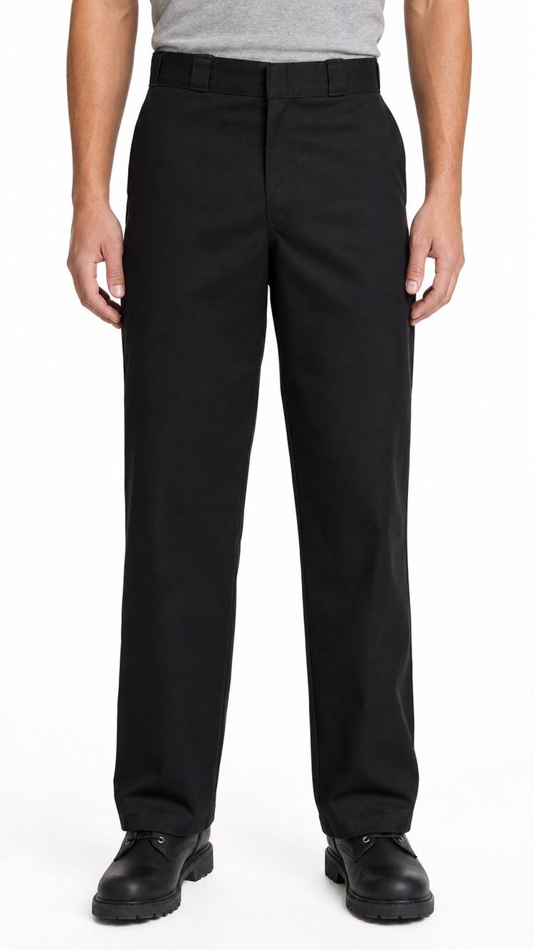 Dickies 874 Original Fit Work Pants Mens 32x34 Black Utility Workwear School